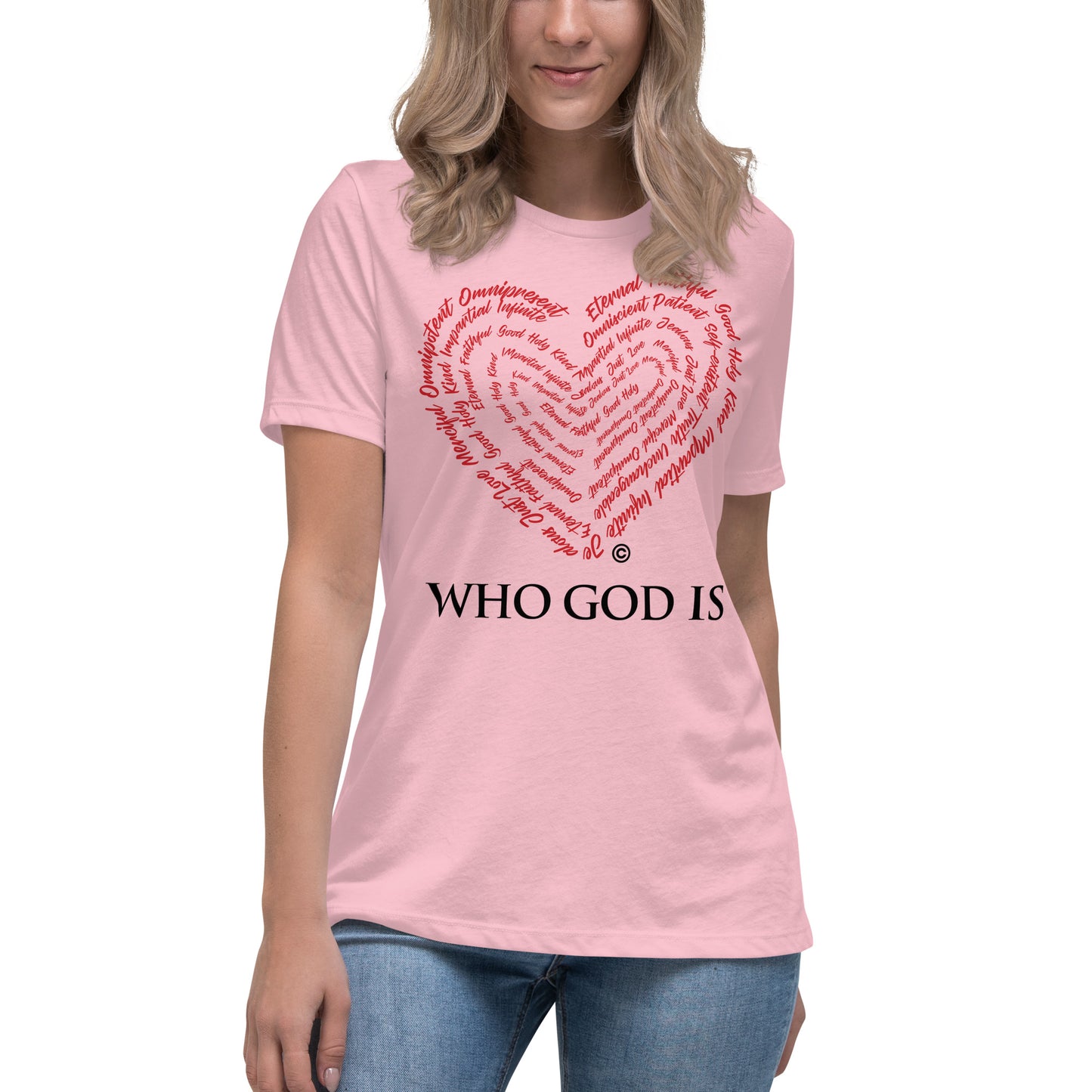 Who God Is Women's Relaxed T-Shirt