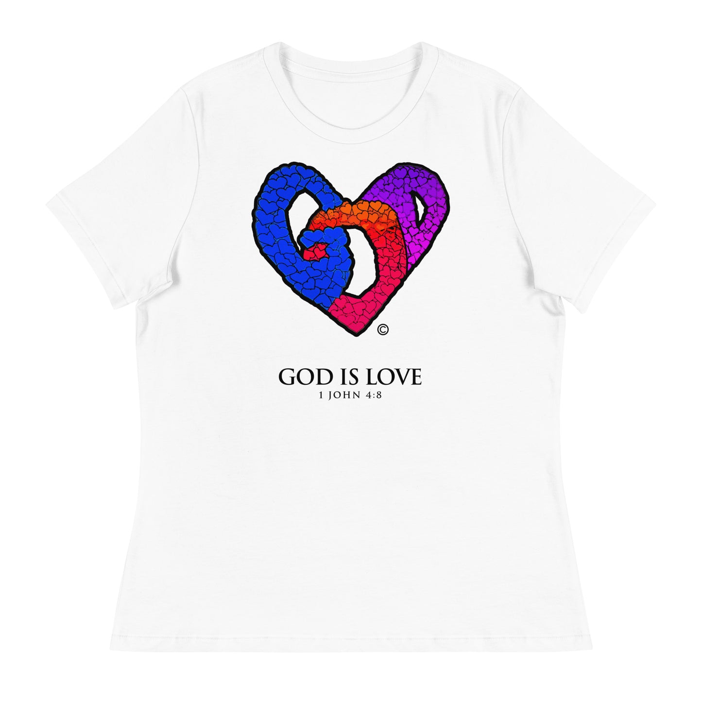 God is Love Women's Relaxed T-Shirt