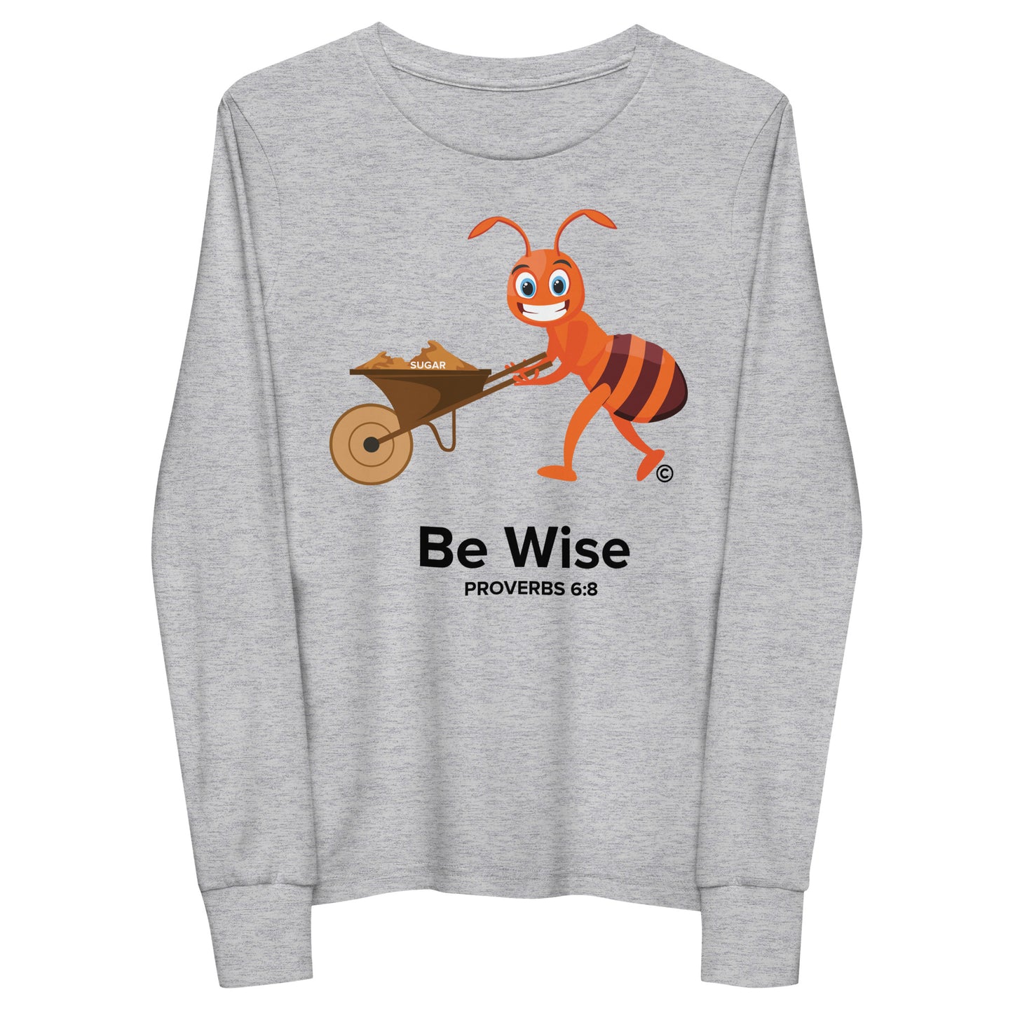Be Wise Youth Long Sleeve Tee