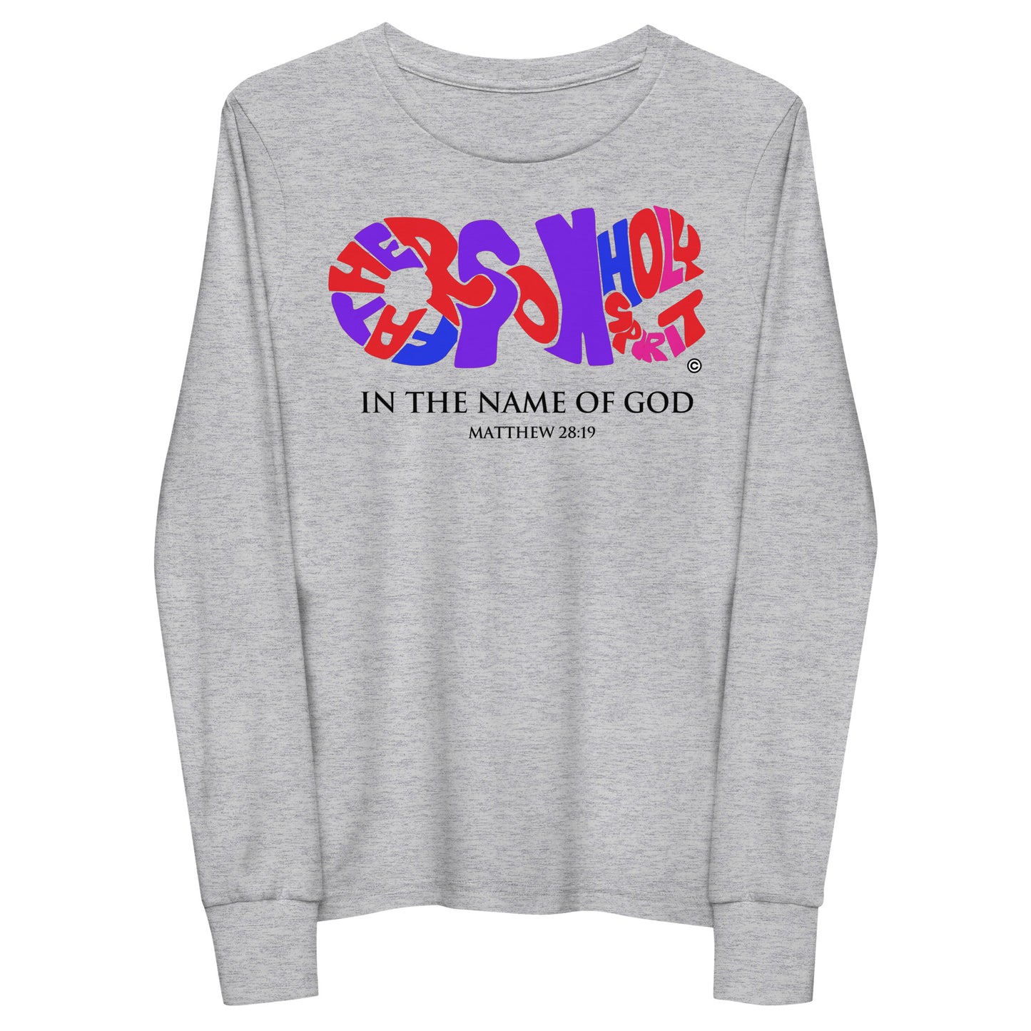 In the Name of God Youth Long Sleeve Tee