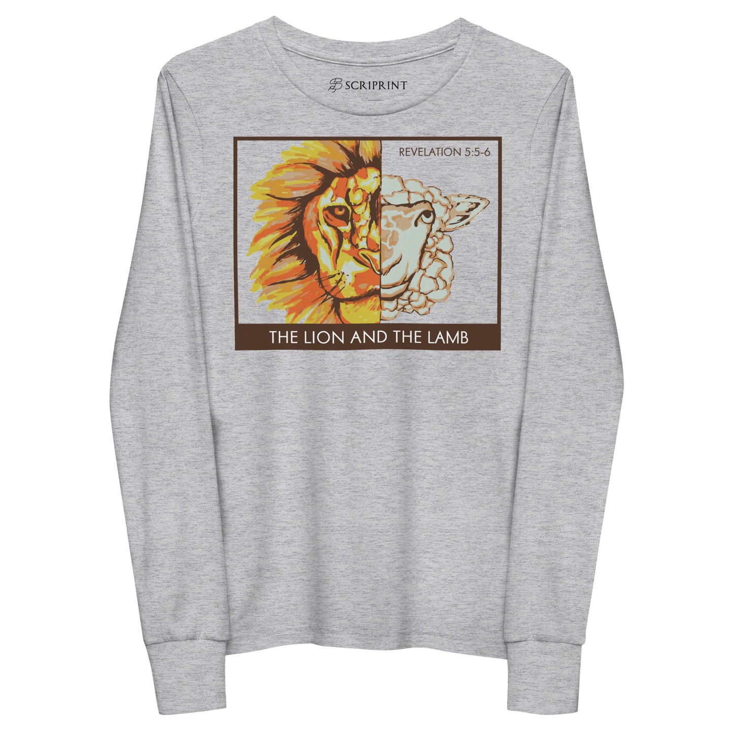 The Lion and the Lamb Youth Long Sleeve Tee