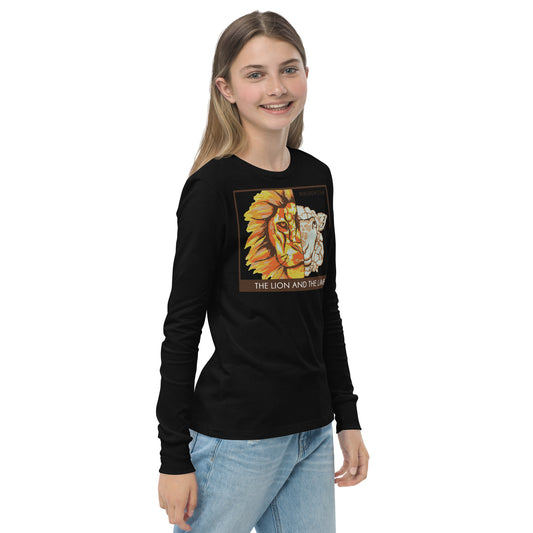 The Lion and the Lamb Youth Long Sleeve Tee