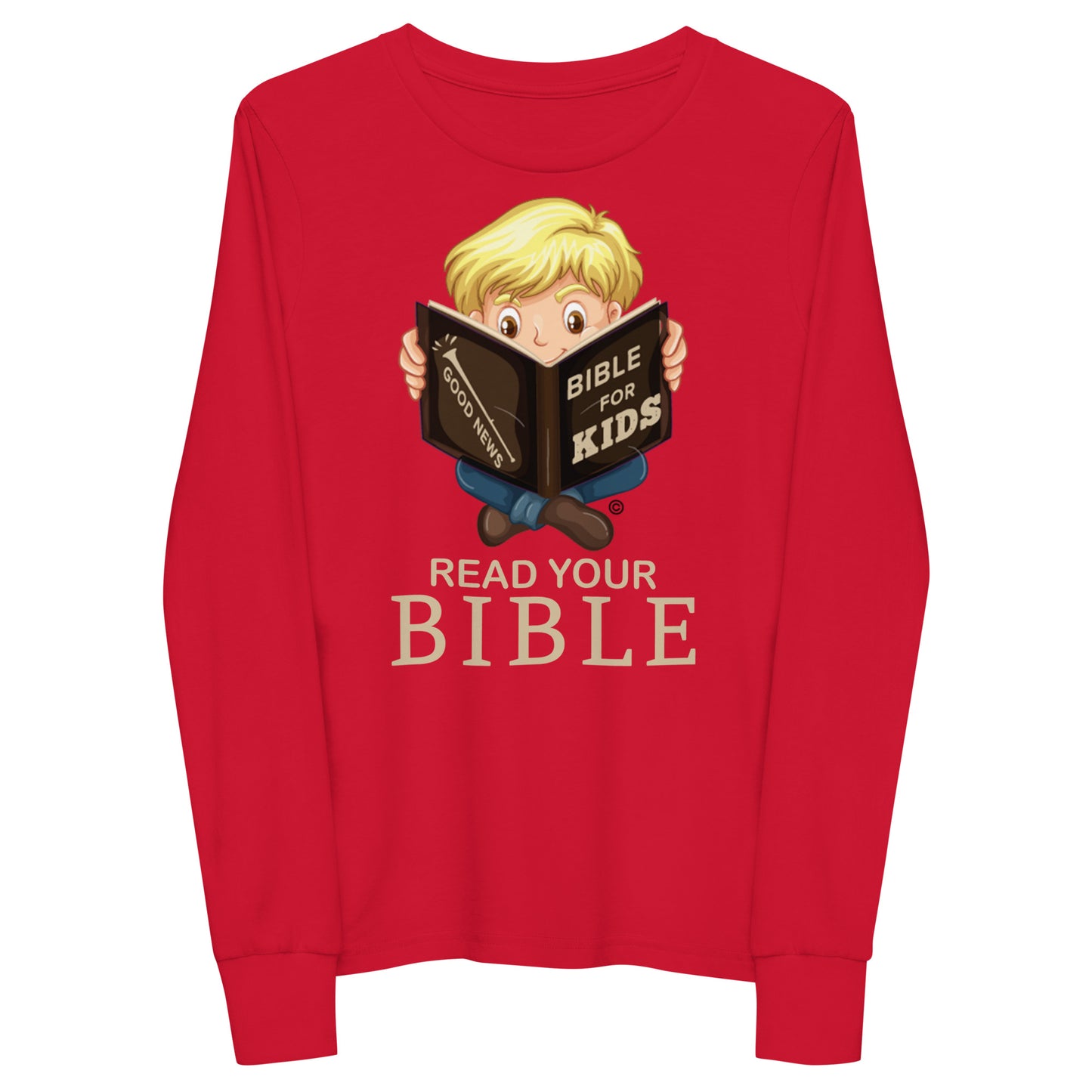Read Your Bible Youth Long Sleeve Tee