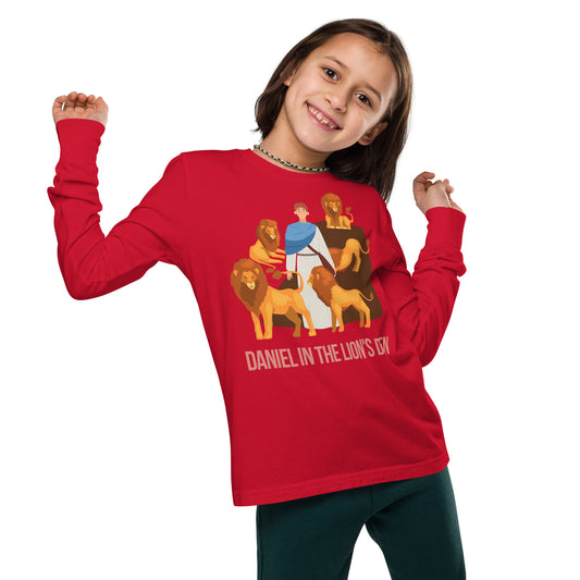 Daniel in the Lion's Den Youth Long Sleeve Tee