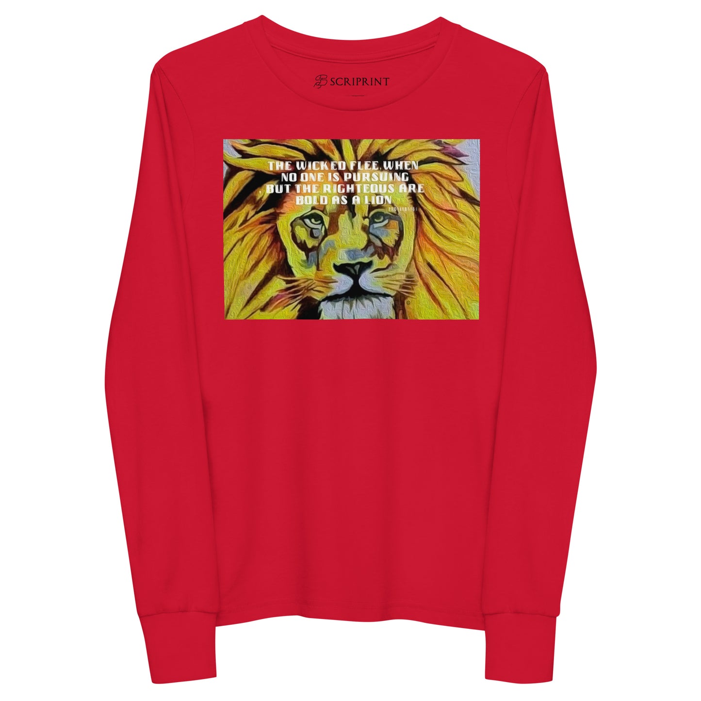 Bold as a Lion Youth Long Sleeve Tee