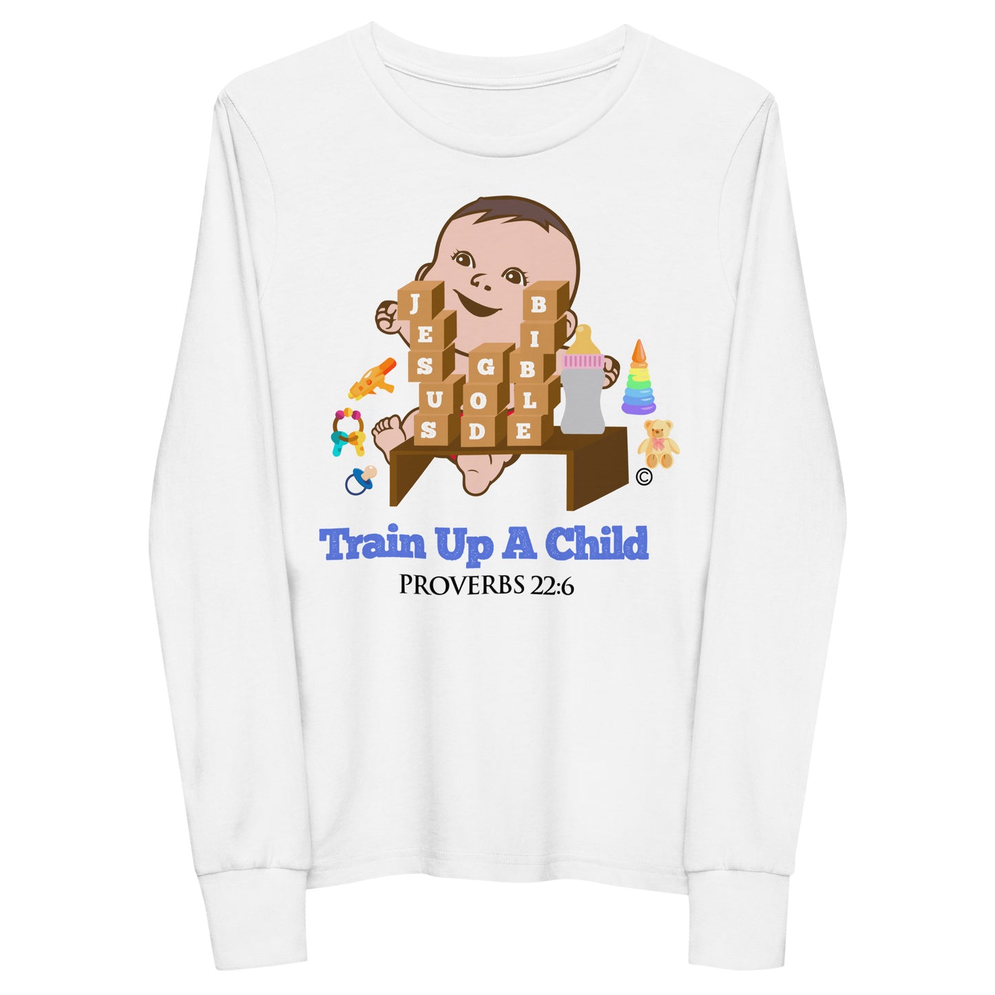 Train Up a Child Youth Long Sleeve Tee