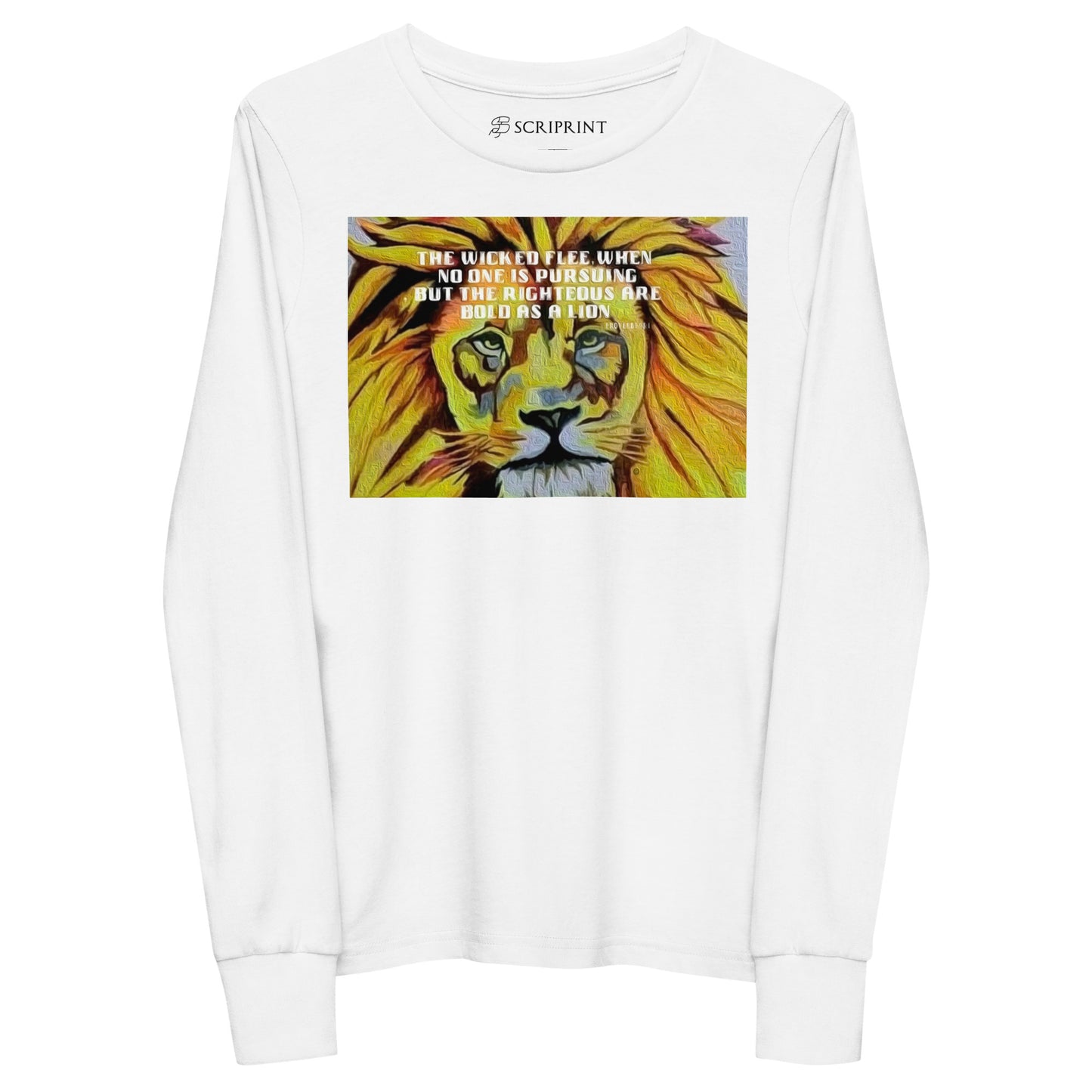 Bold as a Lion Youth Long Sleeve Tee