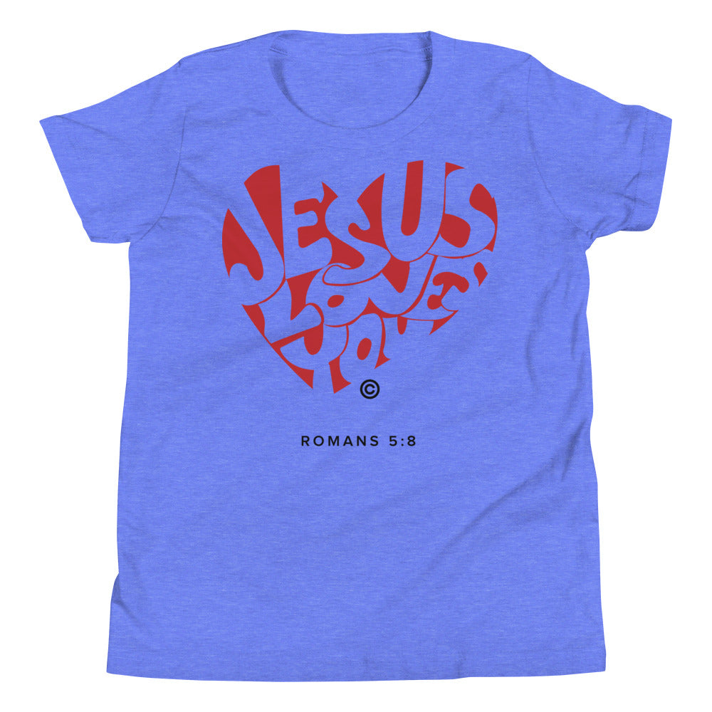 Jesus Loves You Youth Short Sleeve T-Shirt