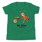 Be Wise Dark-Colored Youth Short Sleeve T-Shirt